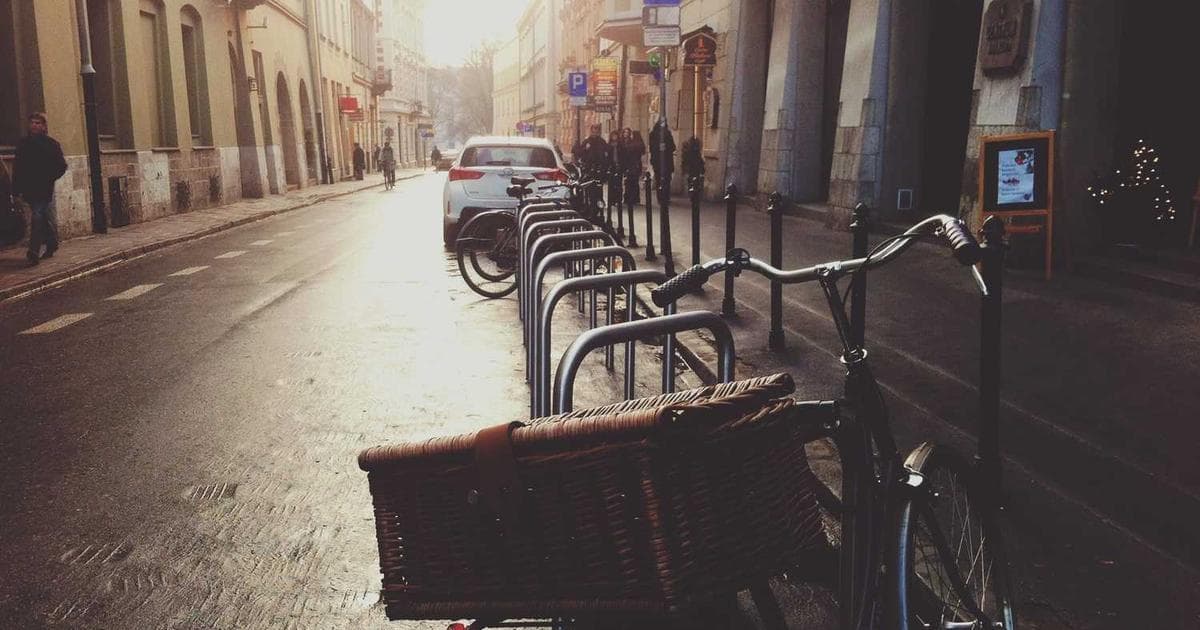 Futuristic digital network connections